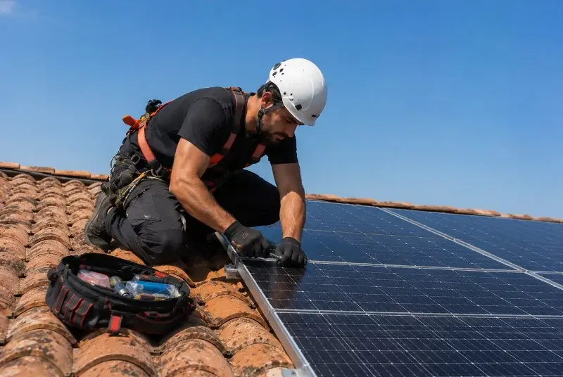 Maintenance et monitoring de panneaux solaires à Villeneuve-lès-Maguelone