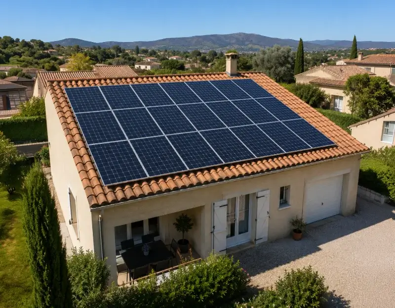 Prime à l'autoconsommation panneaux solaires Villeneuve-lès-Maguelone — aide financière de l'État